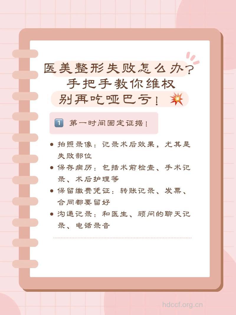 整形手术为何难维权