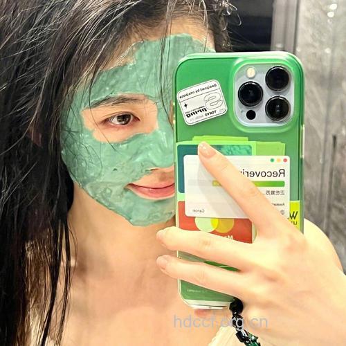 学明星自制美容护肤面膜