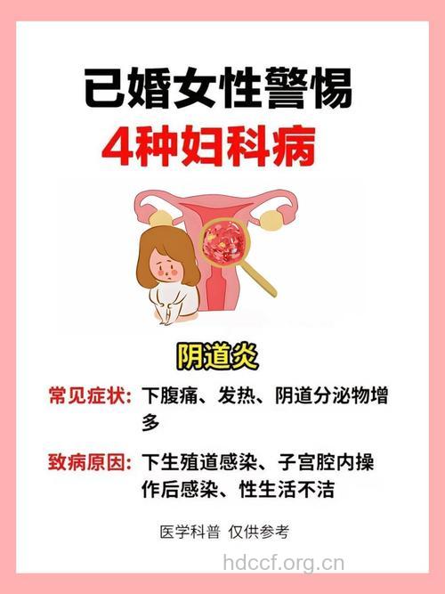 婚后女性常见哪些妇科病
