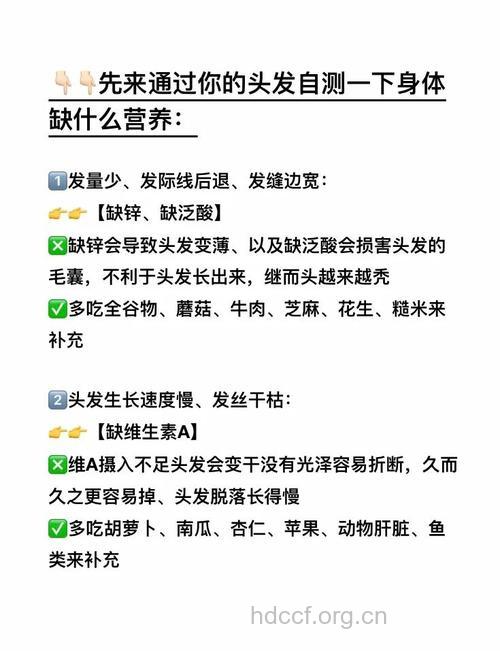 头发不好怎么回事 可能是缺了这些营养