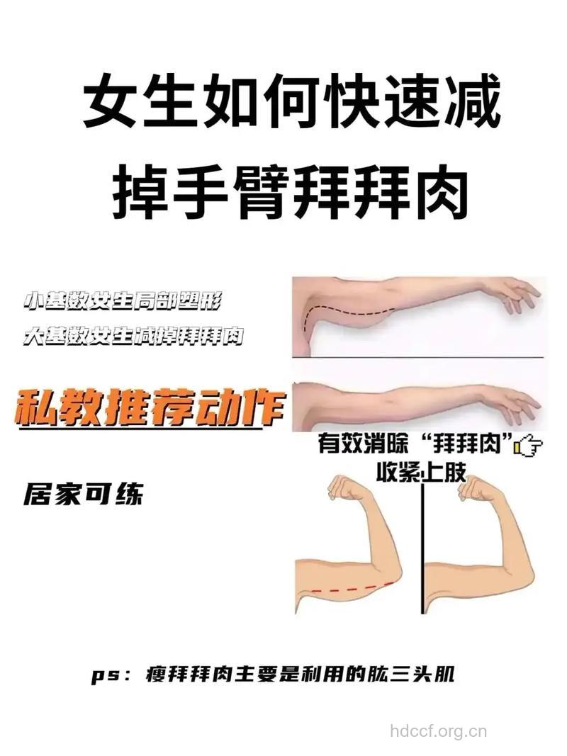 20天瘦手臂攻略帮你甩掉拜拜肉