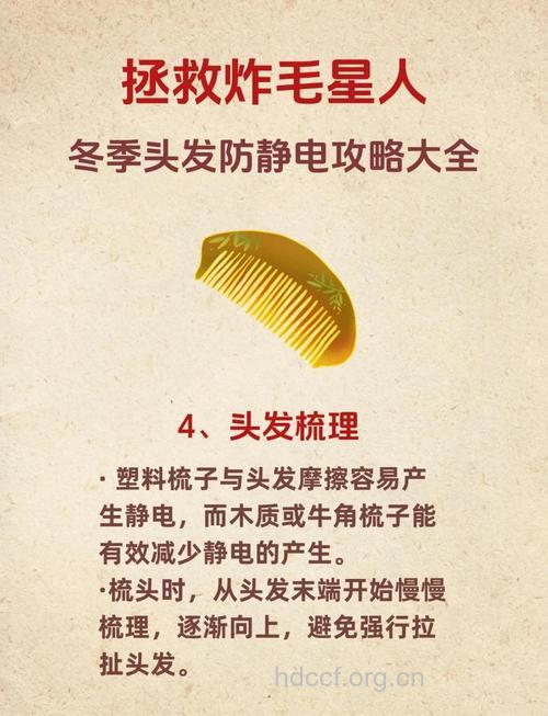 冬季如何给秀发防静电？
