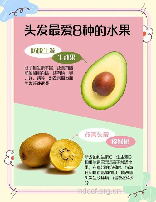 8种水果呵护你的头发