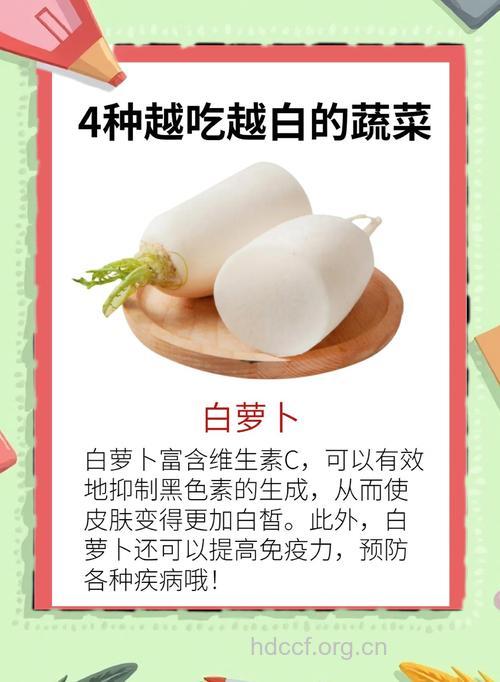 吃蔬菜可以美白吗