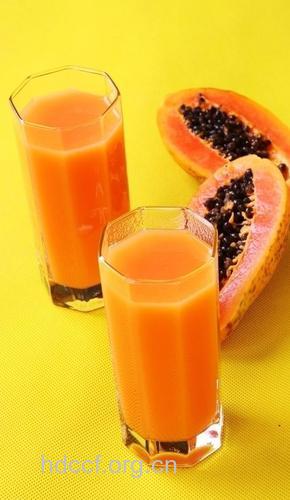 木瓜汁美容又滋润