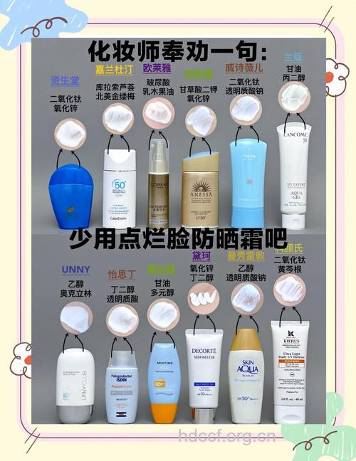 防晒霜的使用方法和注意