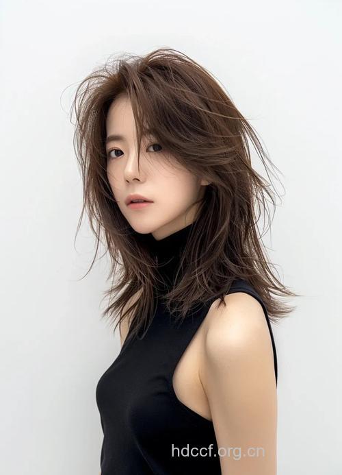 8款时尚的凌乱感发型