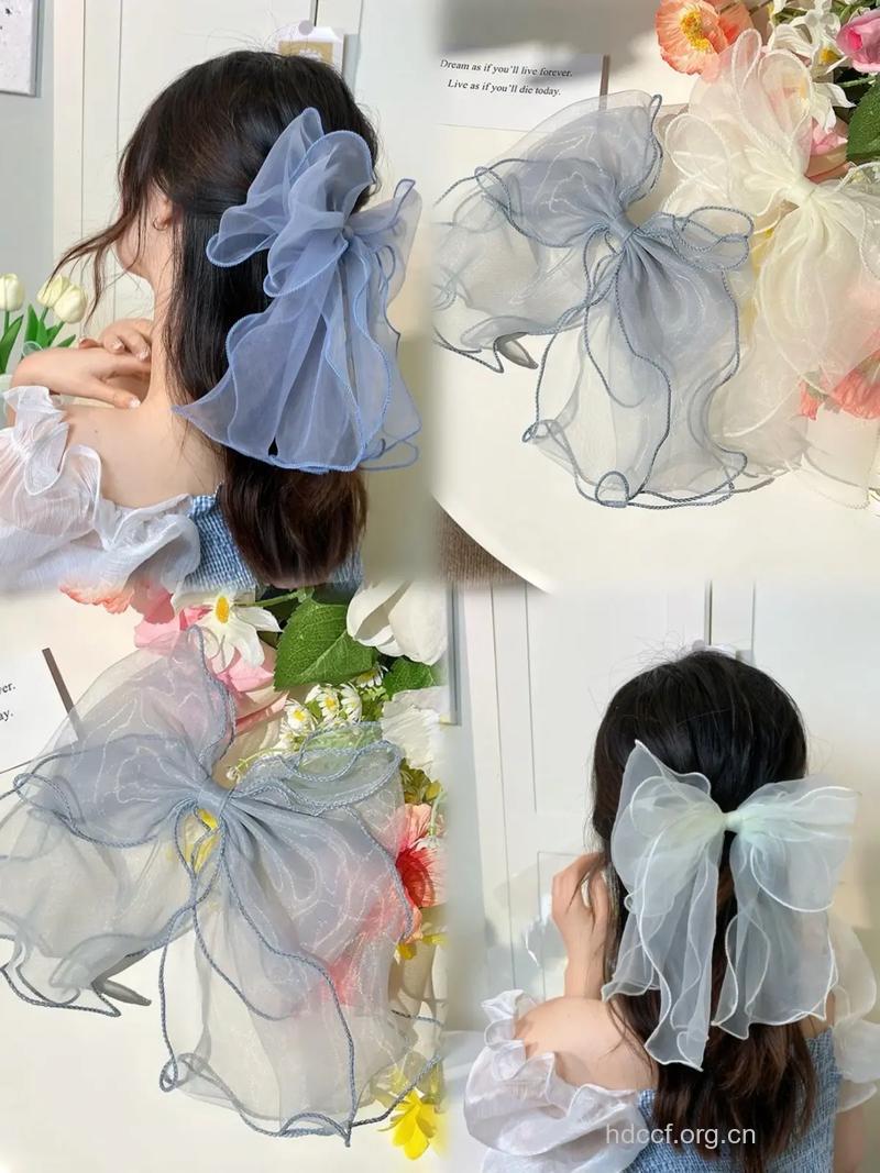 8款超唯美发饰 看着都心动！