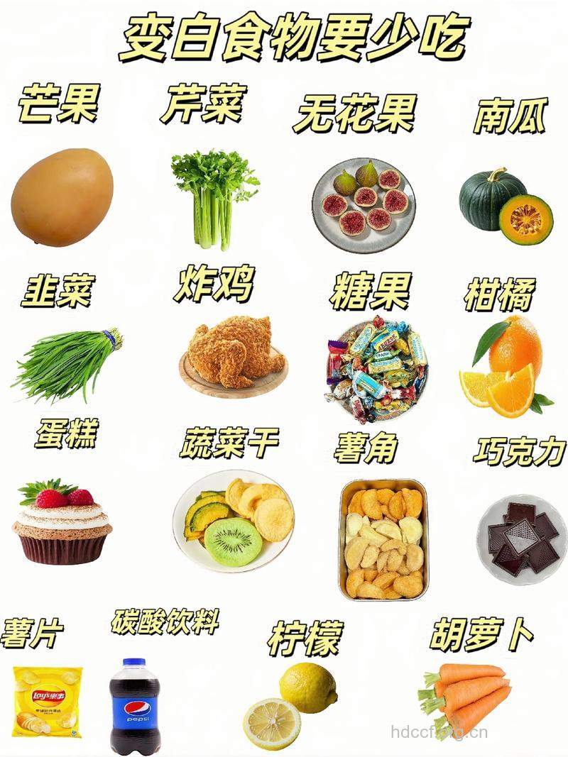 白白净净的皮肤,轻松吃出来