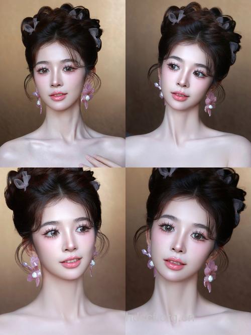 18款唯美新娘发型 最美的刹那