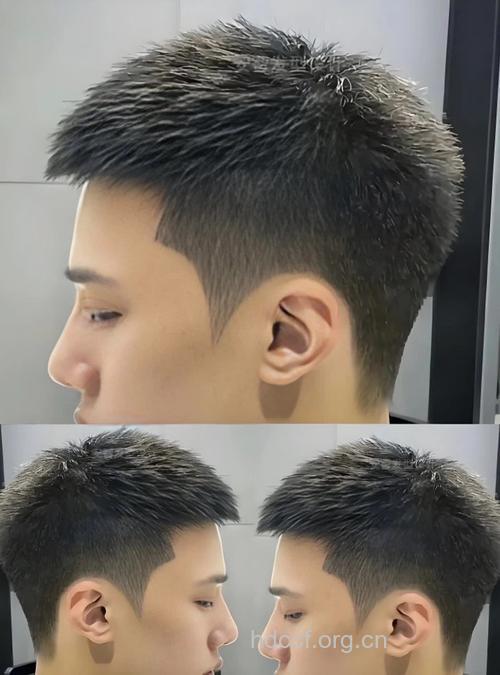 男生短发发型图片，男短发发型图片