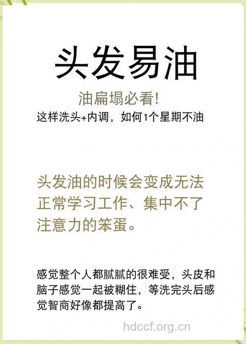 头发油腻怎样护理才清爽?