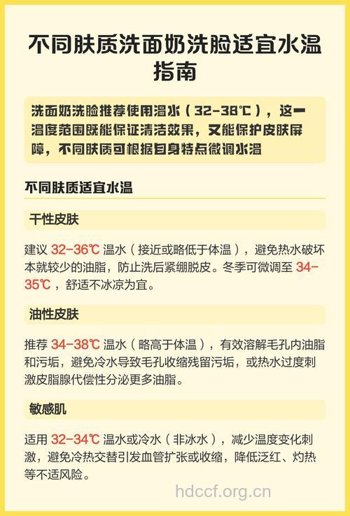 干性皮肤不适宜用热水洗脸