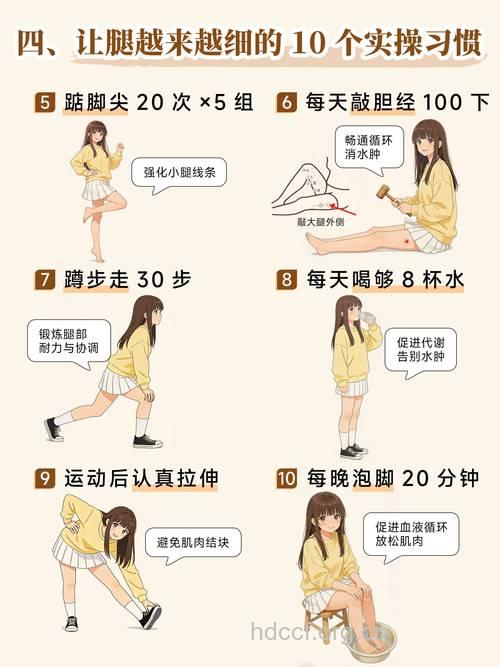 这些容易导致大象腿的习惯 你都知道吗