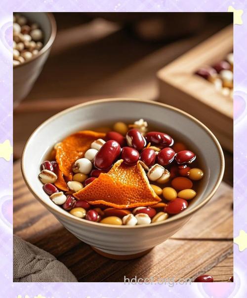 自制减肥茶:红豆陈皮茶的做法