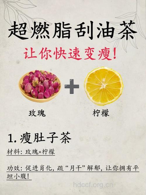 6款最有效的自制减肥茶 轻松摆脱脂肪