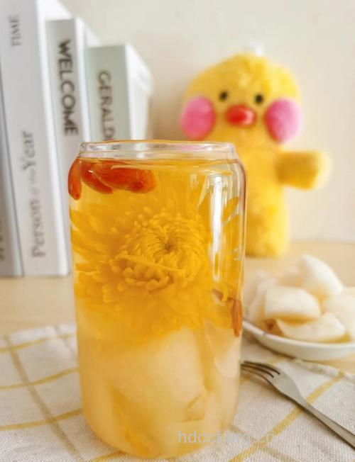 菊花雪梨茶低热量减肥效果好