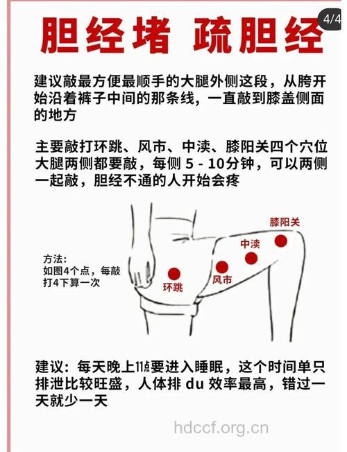 怎样敲敲胆经才能有效减肥
