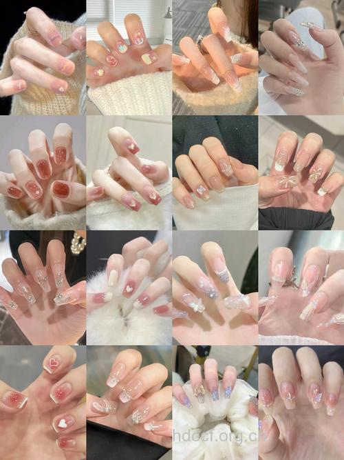 点评六种不同造型的美甲