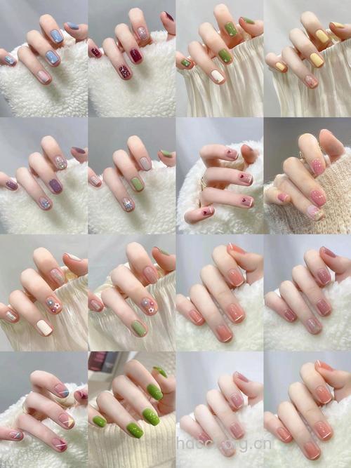 夏季美甲的颜色搭配