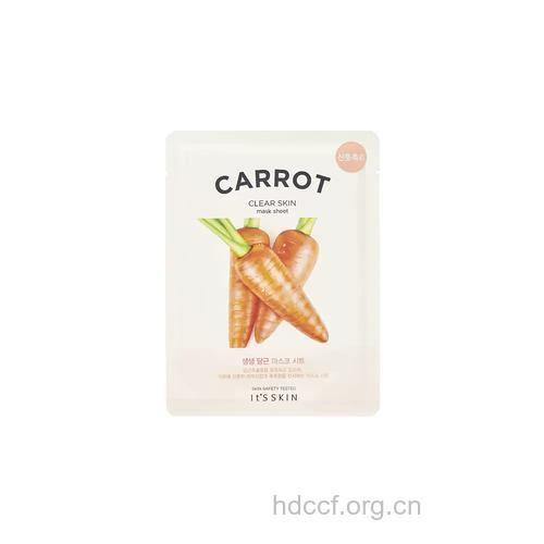 胡萝卜面膜瘦脸去眼袋