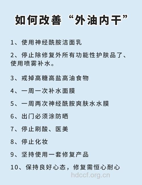 调整内干外油肌肤 告别烦人油光