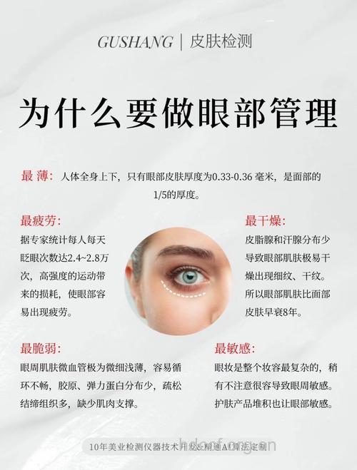 眼部肌肤护理保养秘笈