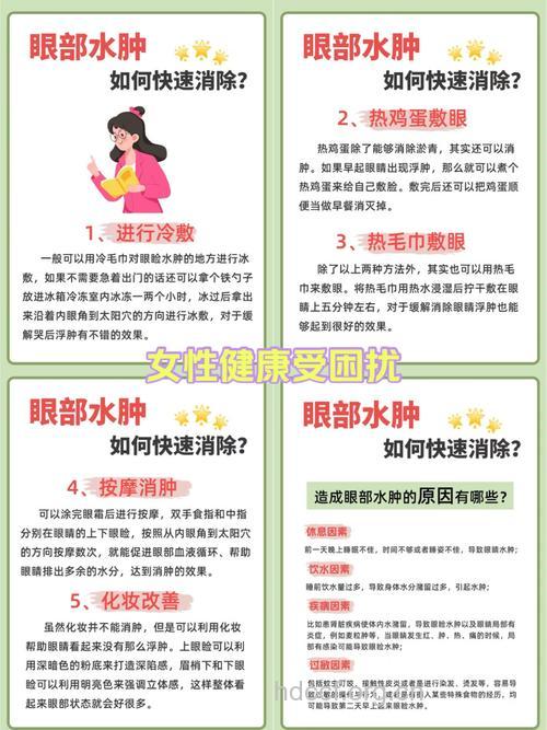 眼睛水肿 轻轻按几下立马消除