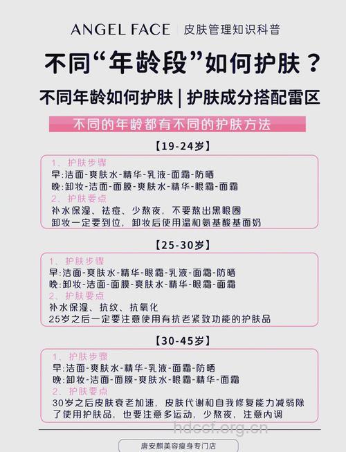 45岁后女人的护肤保养秘诀