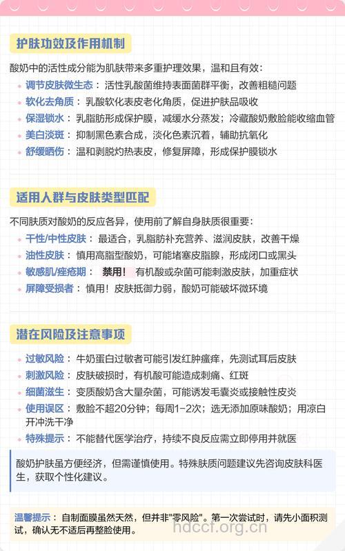 如何正确使用酸奶护肤？