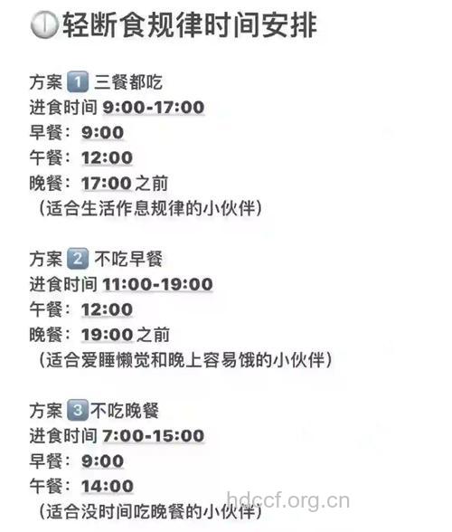 减肥八妙方 加班加餐却瘦身