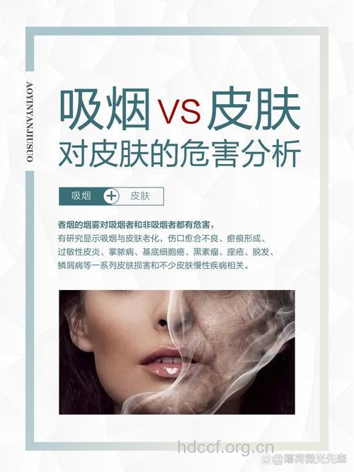 吸烟对皮肤的危害