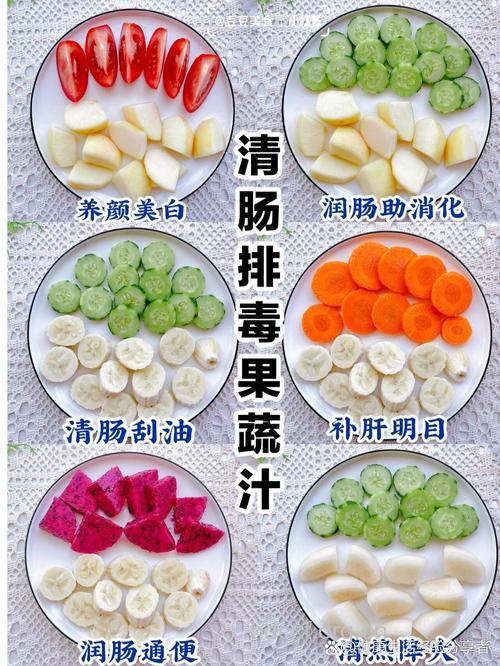 女性排毒祛痘的五款果蔬汁