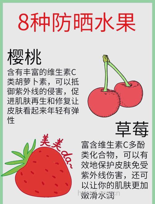 能防晒的水果有哪些