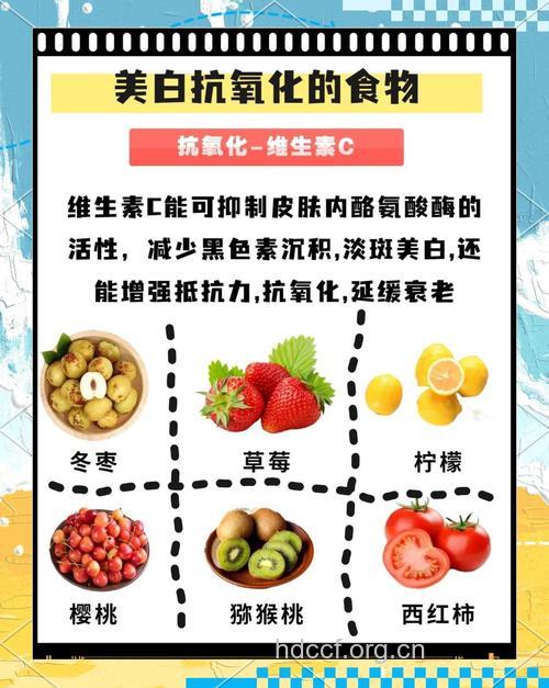 六大美白食物 对付紫外线