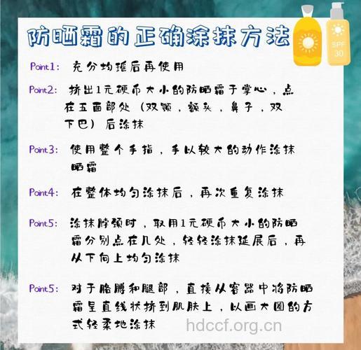 夏季防晒霜的6大误区