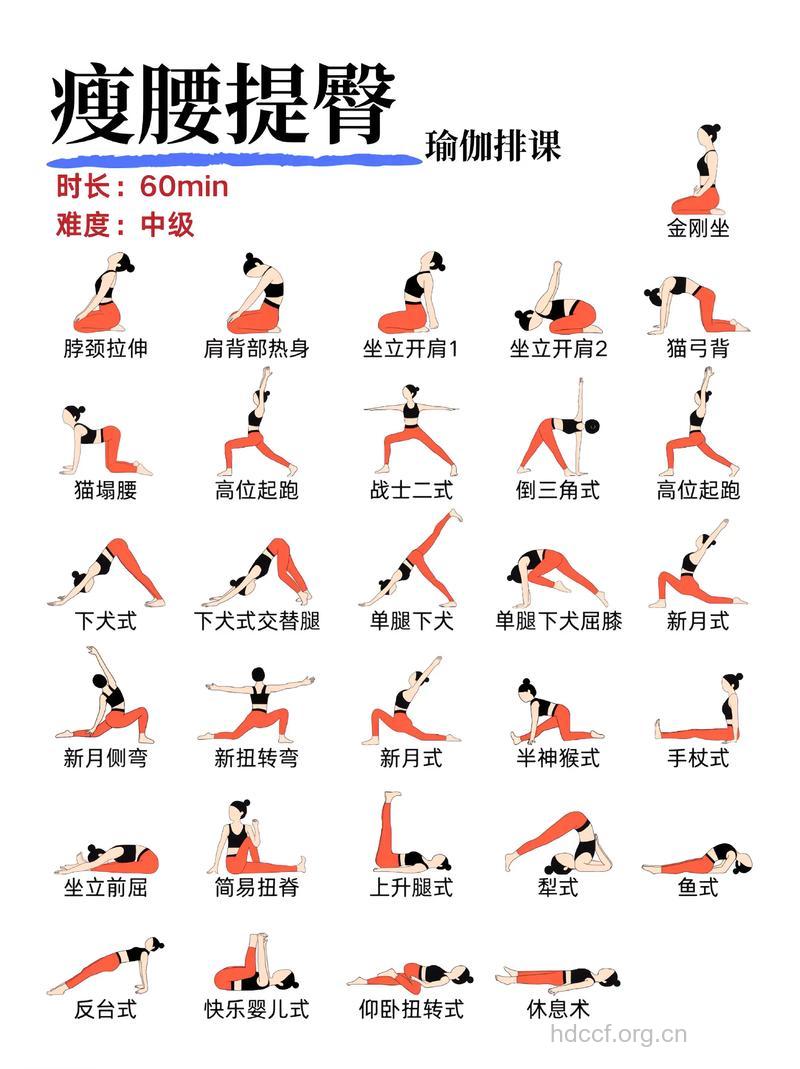 瑜伽瘦腰的经典动作