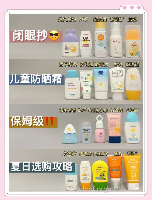 儿童防晒霜有哪些特点