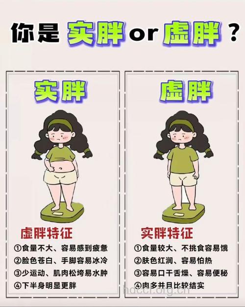 你是微胖还是真胖？看着4点就知道