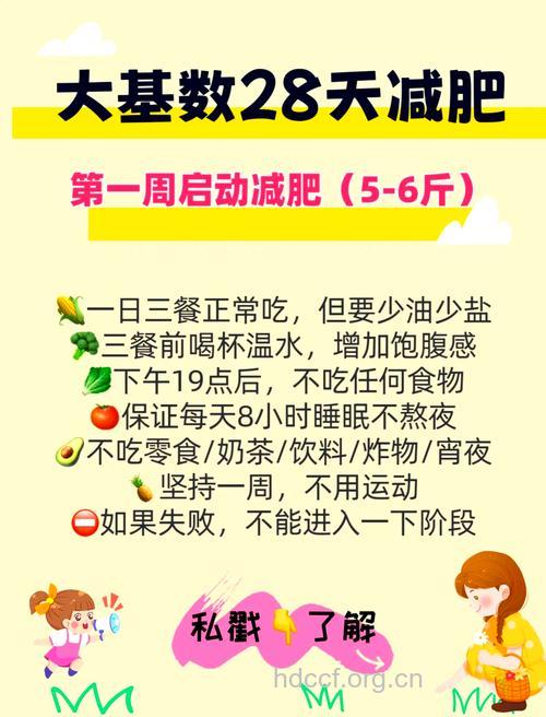 28天懒人减肥计划 坚持下来就能瘦