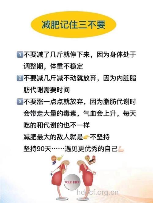 想要成功瘦下去 这5点你不得不了解