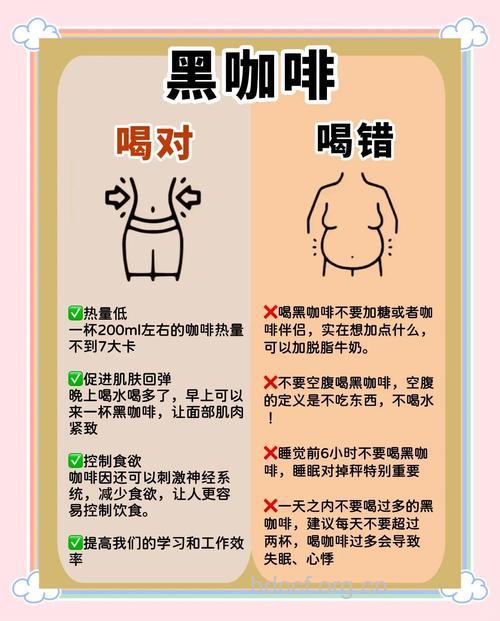 喝咖啡减肥有效吗 这些误区你要知道