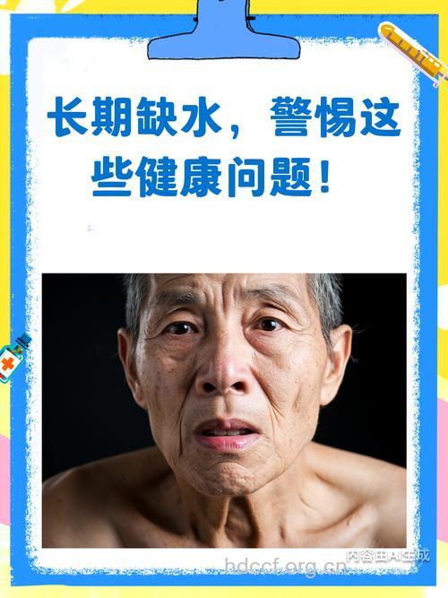 老人的健康缺不了水