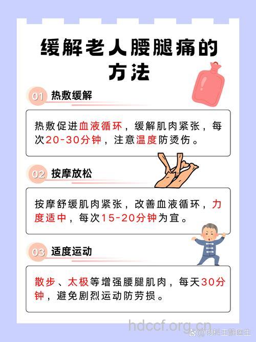 老人防治腰腿痛 要坚持运动