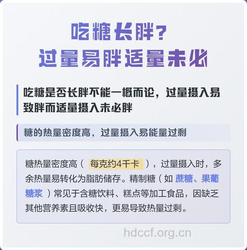 吃糖比吃脂肪更容易胖？