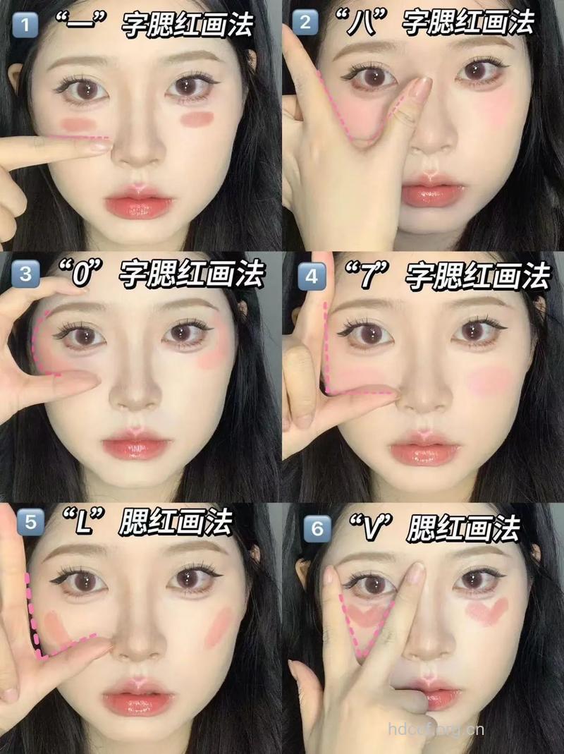 旧式腮红out啦!推荐3款夏季超吸晴腮红画法