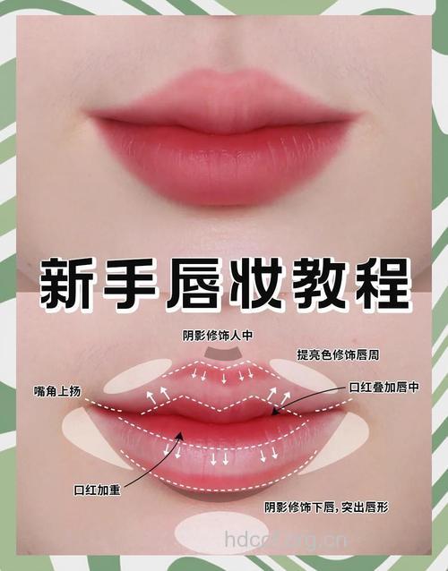 出彩唇妆新技巧 立体唇妆好美丽