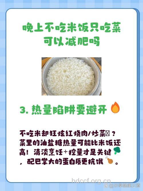 不吃米饭只吃菜能减肥吗