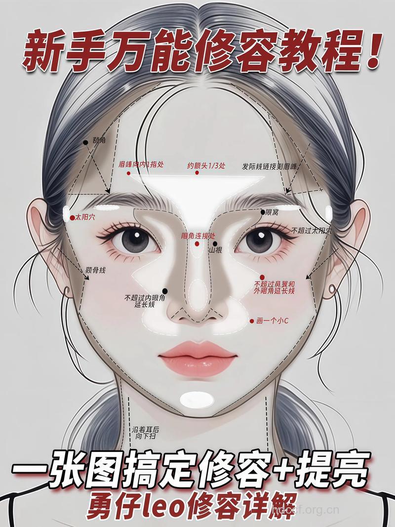 彩妆小技巧 塑造完美脸型