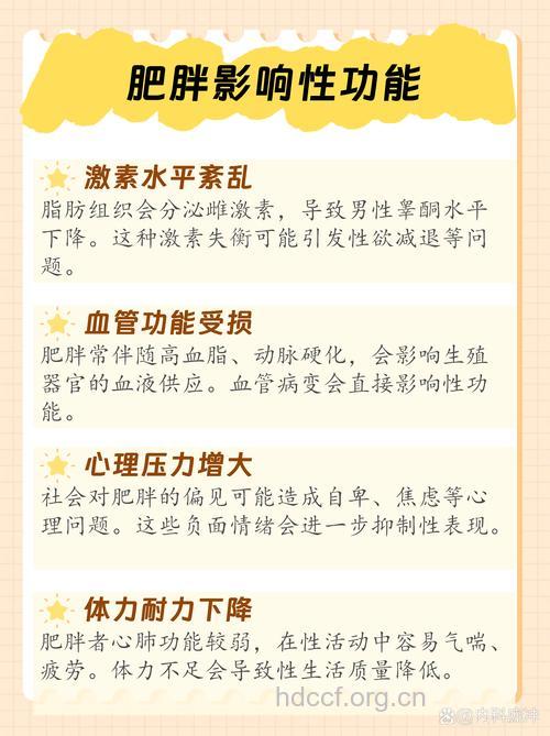 肥胖对于性欲有没有影响